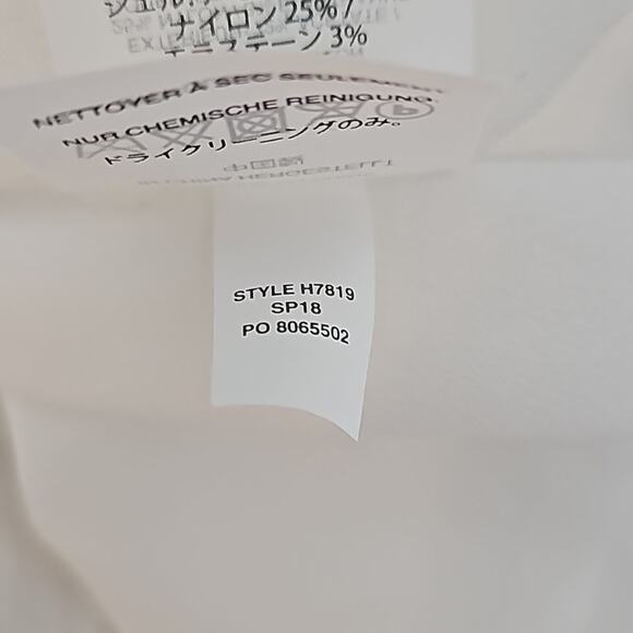 Crewcuts Girls Sleeveless Occasion Dress in Ivory with Back Bow Detail Size 14 - Picture 14 of 14